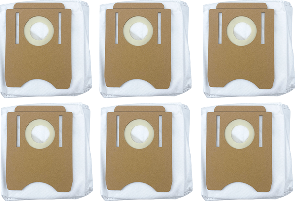 Midea S8+ Robot Süpürge Uyumlu 6'lı Toz Torbası-Yedek Parça Seti - Image 1