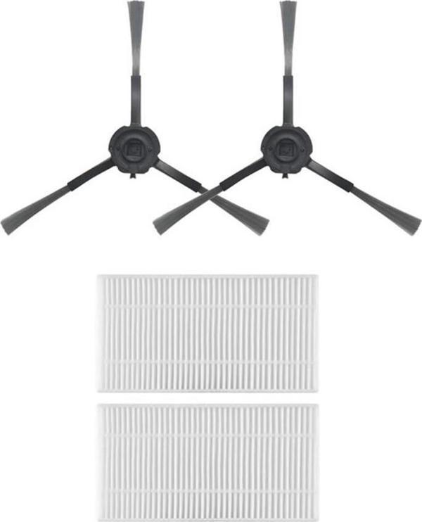 Roborge Karaca Vantuz Off Road 2in1 (RS007) Robot Süpürge Uyumlu 4'li Yedek Parça Seti - Muadil Ürün - Image 1