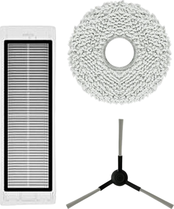 Dreame L10S Pro Gen 2 Robot Süpürge Uyumlu 3'lü Yedek Parça Seti - Image 1