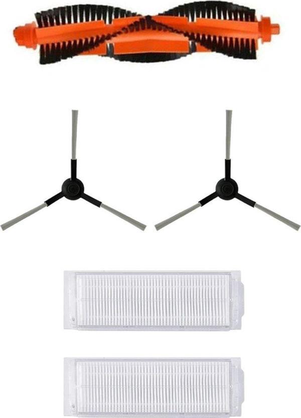 Roborge Karcher RCV 3 Robot Süpürge Uyumlu 5'li - Yedek Parça Seti - Muadil Ürün - Image 1