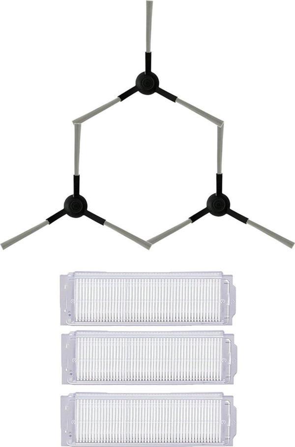 Roborge Karcher RCV 3 Robot Süpürge Uyumlu 6'lı Yedek Parça Seti - Muadil Ürün - Image 1