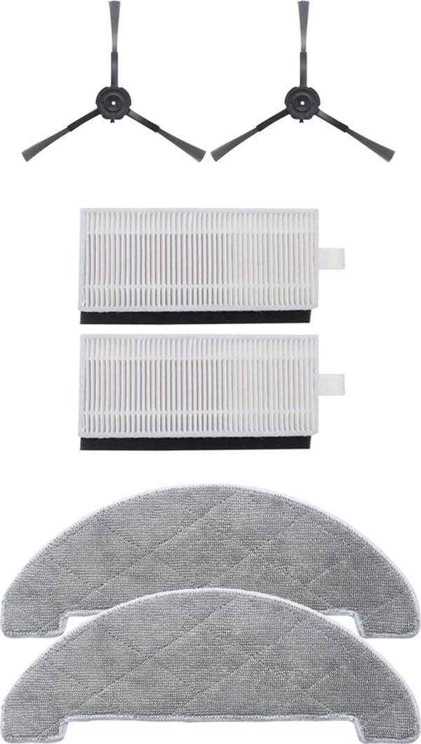 Muadil Wiami FX-11 Robot Süpürge Uyumlu 6'lı Yedek Parça Seti - Image 1