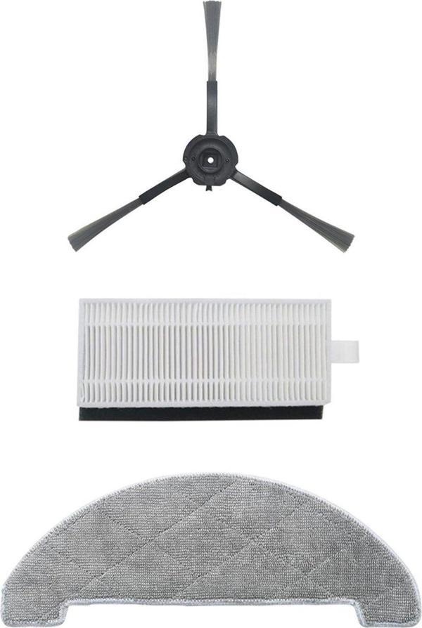 Lydsto S1 Robot Süpürge Uyumlu 3'lü - Yedek Parça Seti - Image 1