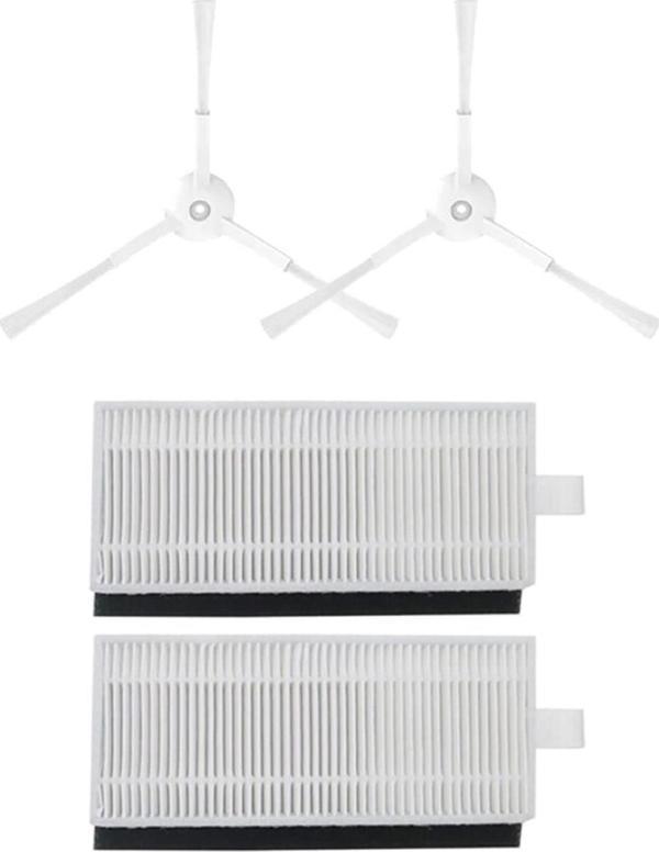 Roborge Neabot Nomo N2 Robot Süpürge Uyumlu 4'lü Yedek Parça Seti - Muadil Ürün - Image 1