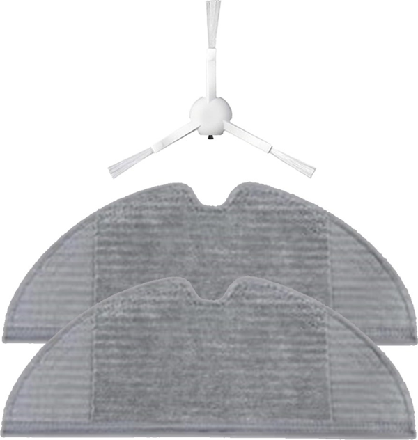 Roborge Vestel V-Bot Pro B Robot Süpürge Uyumlu 3'lü Yedek Parça Seti - Muadil Ürün - Image 1