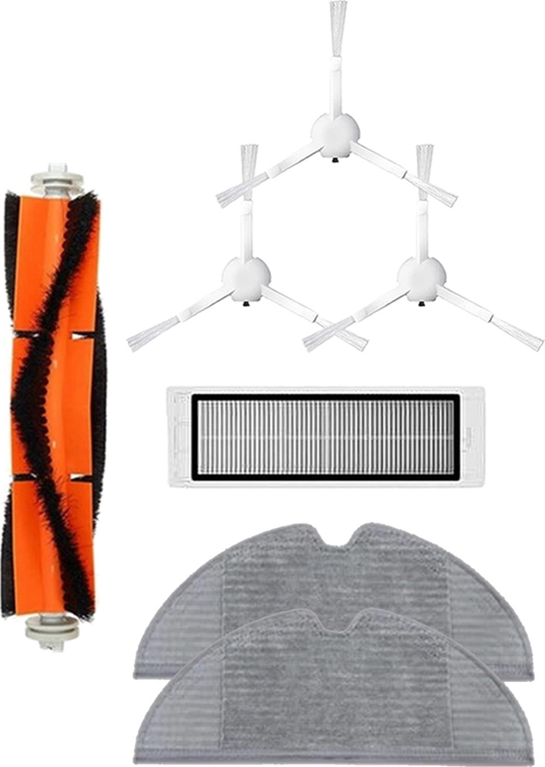 Roborge Vestel V-Bot Pro B Robot Süpürge Uyumlu 7'li Yedek Parça Seti - Muadil Ürün - Image 1