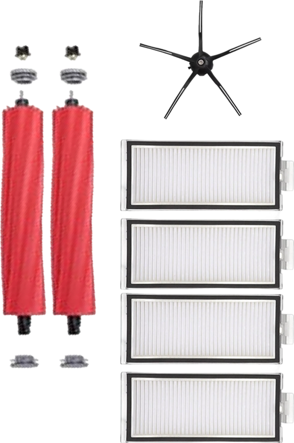 Roborock Q7 Max (Q380RR) Robot Süpürge Uyumlu 7'li Yedek Parça Seti - Image 1