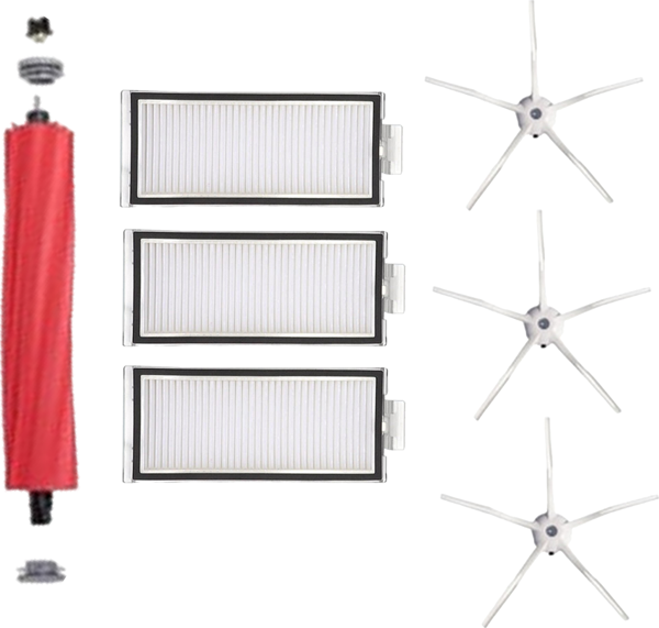 Roborock Q7 Max (Q380RR) Robot Süpürge Uyumlu 7'li Yedek Parça Seti - Image 1