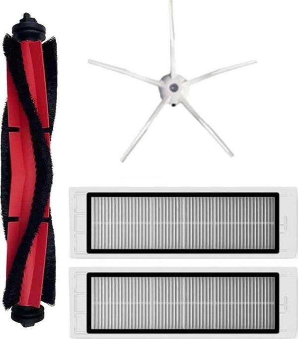 Roborock Q5 Robot Süpürge Uyumlu 4'lü Yedek Parça Seti - Image 1