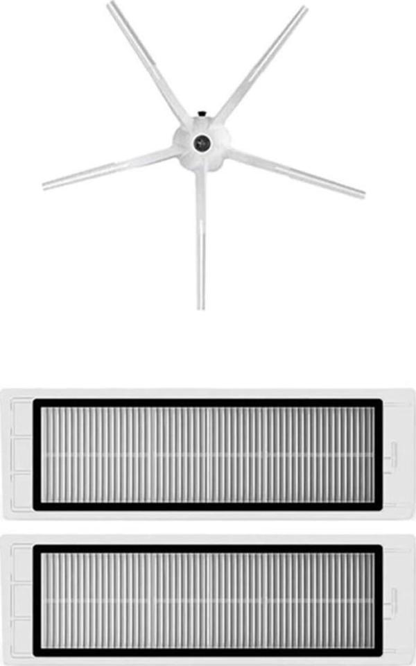 Roborock Q5+ Robot Süpürge Uyumlu 3'lü Yedek Parça Seti - Image 1