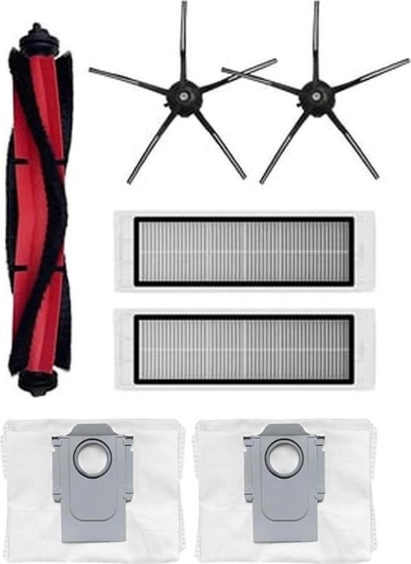Roborock Q5+ Robot Süpürge Uyumlu 7'li Yedek Parça Seti - Image 1