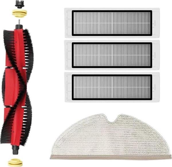 Roborock S5 Max Robot Süpürge Uyumlu 5'li Yedek Parça Seti - Image 1