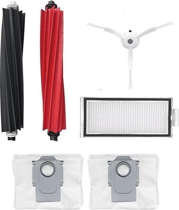 Roborock Q8 Max Robot Süpürge Uyumlu 6'lı Yedek Parça Seti - Image 1