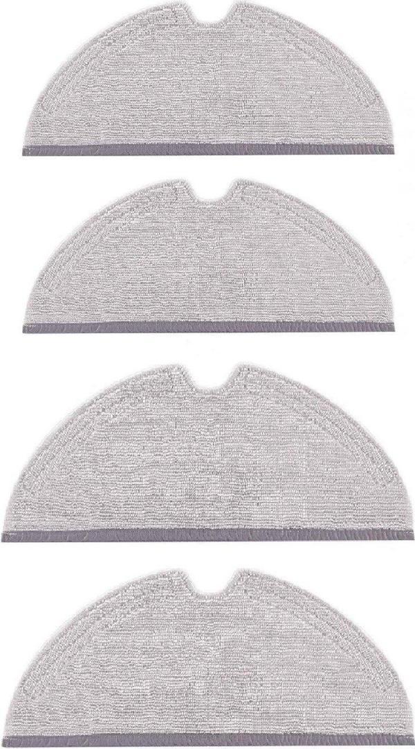 Roborock S6 MAX V Robot Süpürge Uyumlu 4'lü Mop Bezi - Image 1