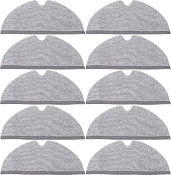 Roborock S6 Pure Robot Süpürge Uyumlu 10'lu Mop Bezi - Image 1