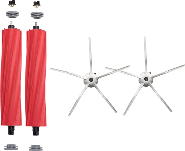 Roborock S7 Plus Robot Süpürge Uyumlu 4'lü Yedek Parça Seti - Image 1