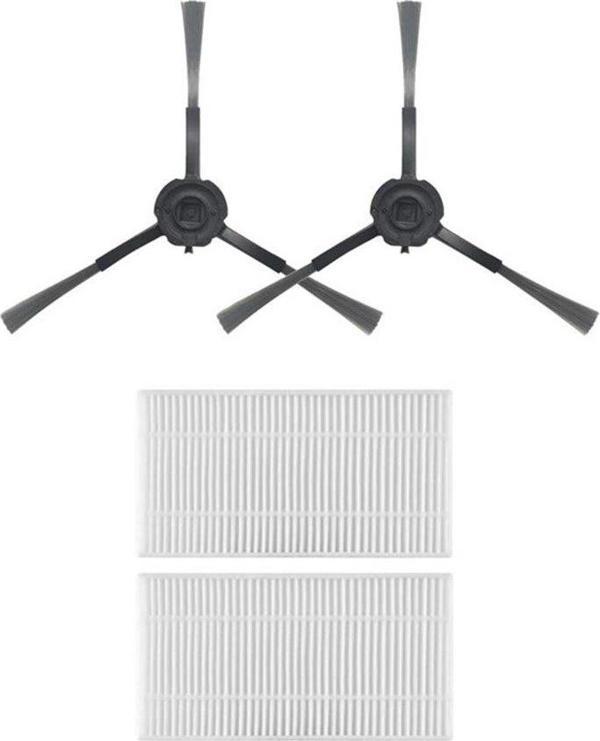 Viomi V5 Pro Robot Süpürge Uyumlu 4'li Yedek Parça Seti - Image 1