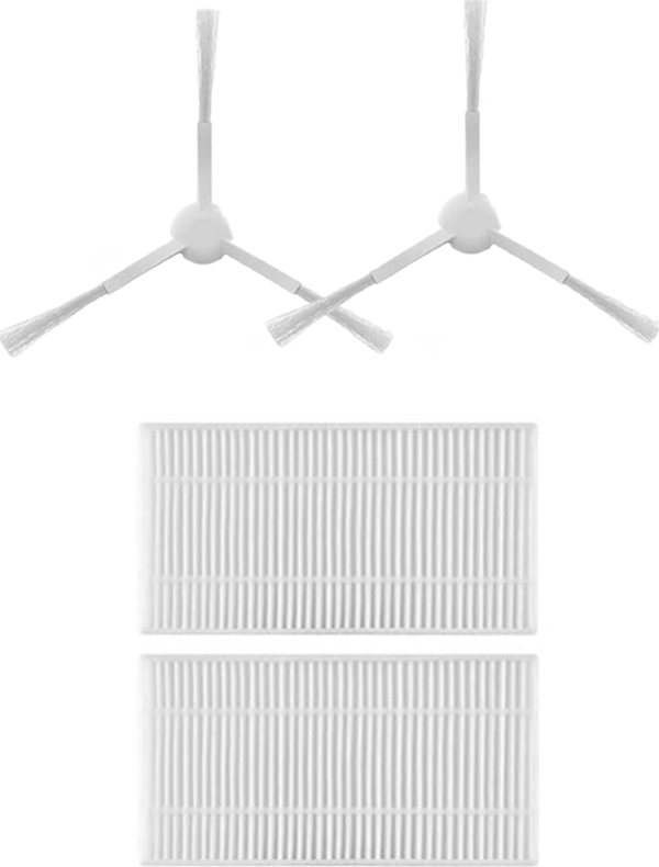 Viomi V5 Pro Robot Süpürge Uyumlu 4'li Yedek Parça Seti - Image 1