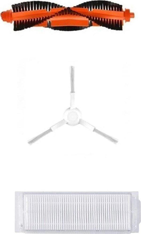 Xiaomi Mop Pro (STYTJ02YM) Robot Süpürge Uyumlu 3'lü - Yedek Parça Seti - Image 1