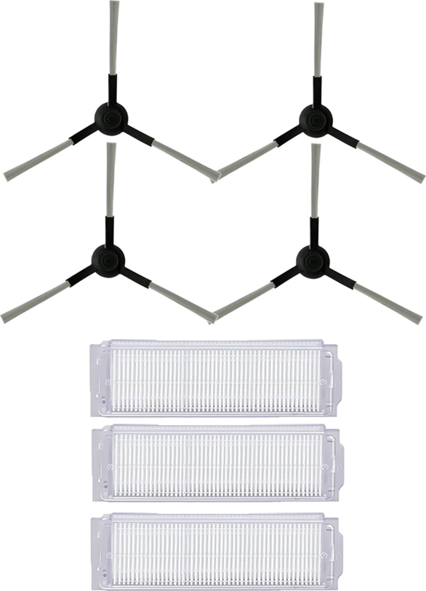 Xiaomi S10 (B106GL) Robot Süpürge Uyumlu 7'li Yedek Parça Seti - Image 1