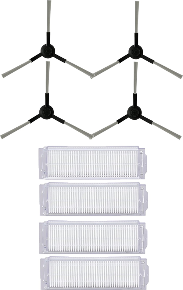 Xiaomi S10 (B106GL) Robot Süpürge Uyumlu 8'li Yedek Parça Seti - Image 1