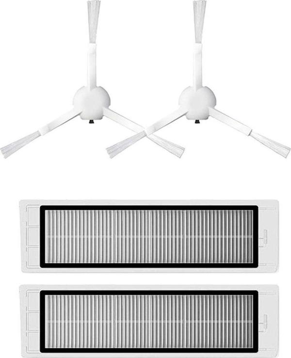 Xiaomi Trouver LDS Robot Süpürge Uyumlu 4'lü Yedek Parça Seti  - Image 1