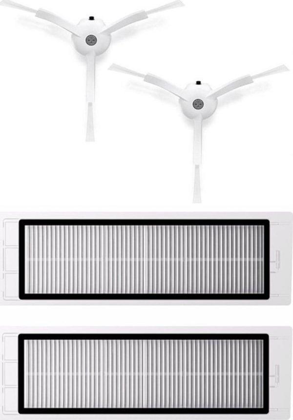 Xiaomi Vacuum Cleaner (Global) (SDJQR02RR) Robot Süpürge Uyumlu 4'lü Yedek Parça Seti - Image 1