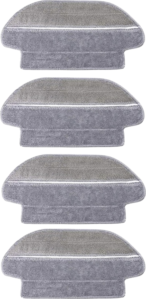 Xiaomi S10 (B106GL) Robot Süpürge Uyumlu 4'lü Mop Bezi Seti - Image 1