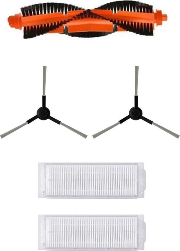 Xiaomi S10 (B106GL) Robot Süpürge Uyumlu 5'li - Yedek Parça Seti - Image 1