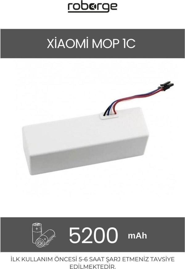 Xiaomi Vacuum Mop 1C (STYTJ01ZHM) Robot Süpürge Uyumlu Batarya 5200 mAh - Muadil Ürün - Image 1
