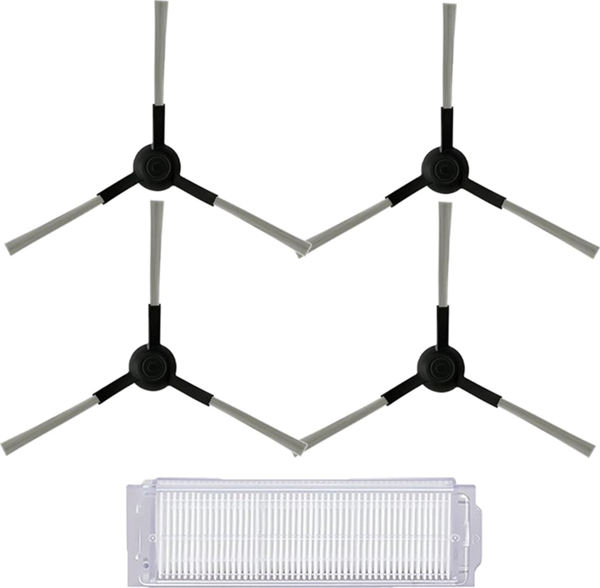 Xiaomi S10 (B106GL) Robot Süpürge Uyumlu 5'li Yedek Parça Seti - Image 1