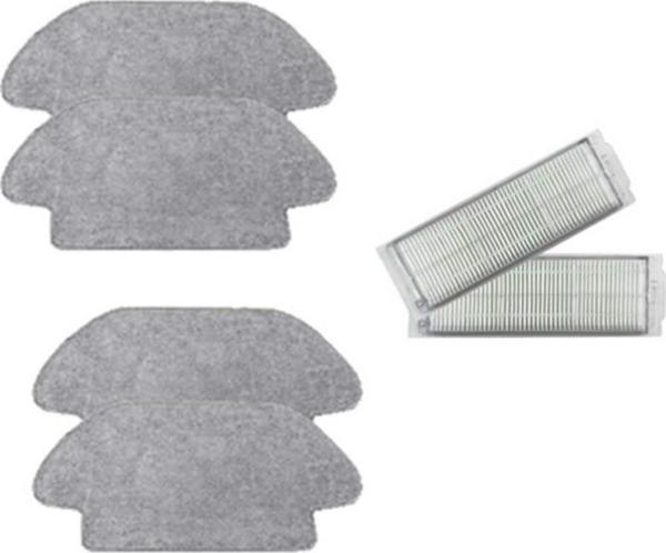 Xiaomi S10 (B106GL) Robot Süpürge Uyumlu 6'lı Yedek Parça Seti - Image 1