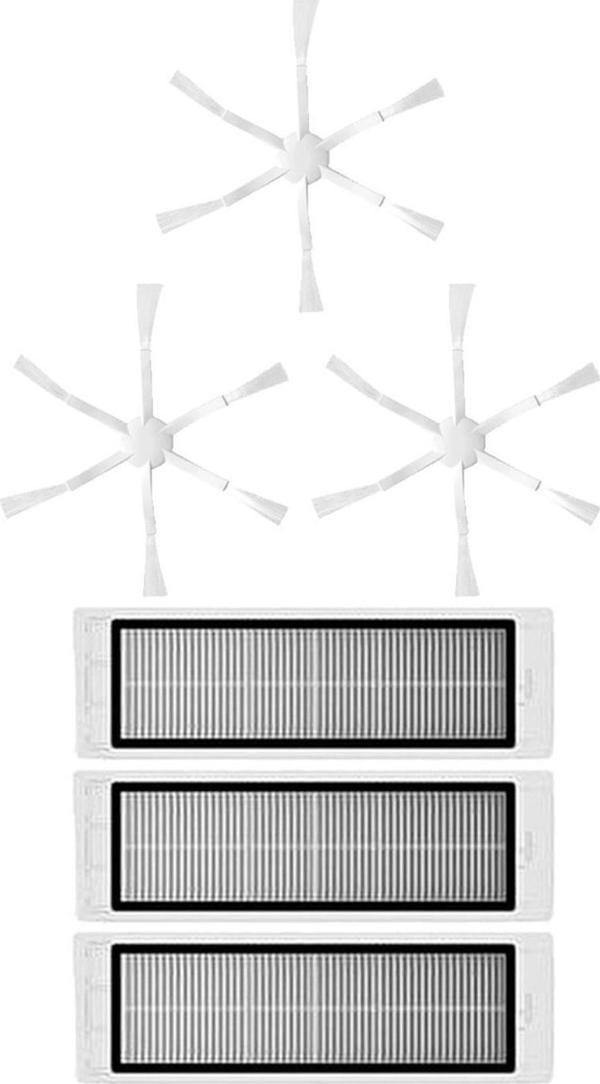 Xiaomi Vacuum Mop 2 (STYTJ03ZHM) Robot Süpürge Uyumlu 6'lı Yedek Parça Seti - Image 1