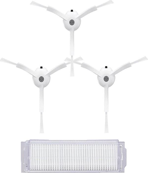 Xiaomi Vacuum Mop 2 Pro (MJST1SHW) Robot Süpürge Uyumlu 4'lü Yedek Parça Seti - Image 1
