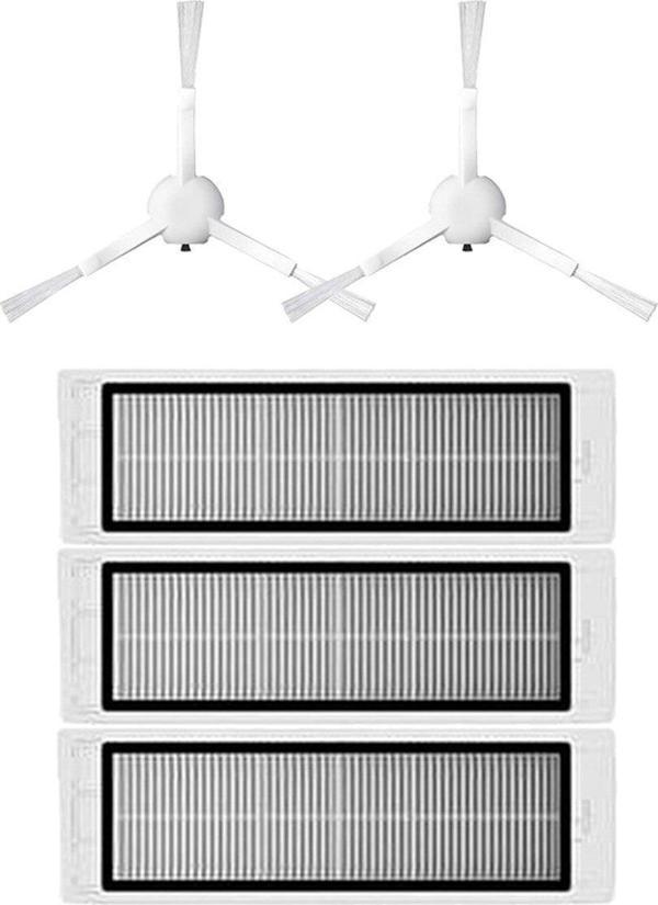 Xiaomi Vacuum Mop 2C (XMSTJQR2C) Robot Süpürge Uyumlu 5'li Yedek Parça Seti - Image 1