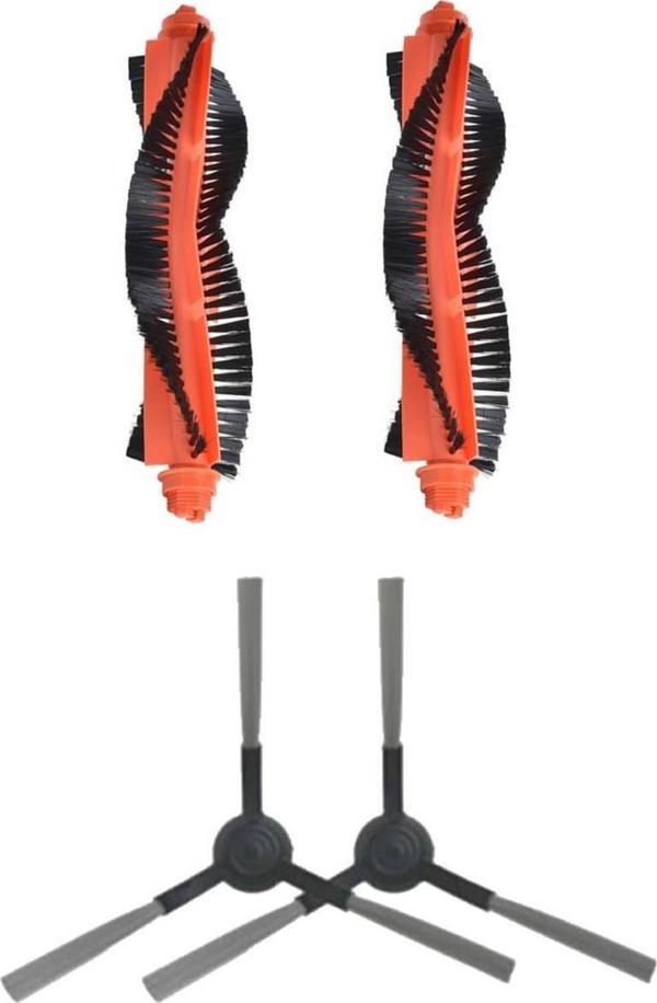 Xiaomi Vacuum Mop 2S (XMSTJQR2S) Robot Süpürge Uyumlu 4'lü - Yedek Parça Seti - Image 1