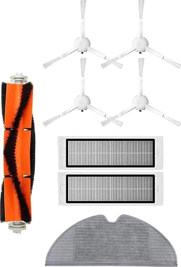 Xiaomi Vacuum Mop 2C (XMSTJQR2C) Robot Süpürge Uyumlu 8'li Yedek Parça Seti - Image 1