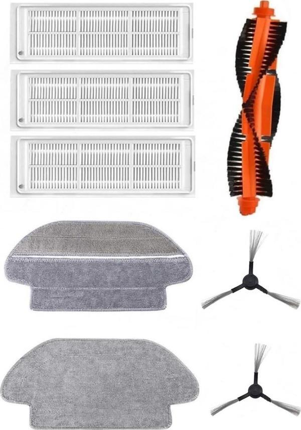 Xiaomi Vacuum Mop 2S (XMSTJQR2S) Robot Süpürge Uyumlu 8'li Yedek Parça Seti - Image 1