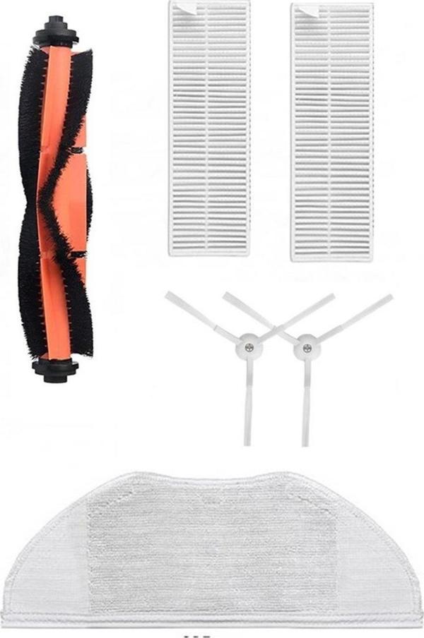 Xiaomi Vacuum Mop 2in1 Essential (MJSTG1) Robot Süpürge Uyumlu 6'lı Yedek Parça Seti - Image 1