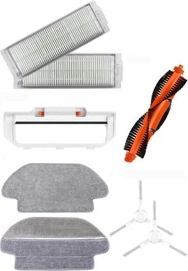 Xiaomi Vacuum Mop 2S (XMSTJQR2S) Robot Süpürge Uyumlu 9'lu Yedek Parça Seti - Image 1