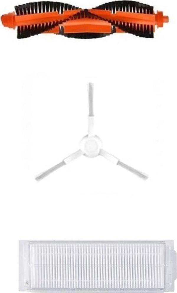 Xiaomi Vacuum Mop 3C (B106CN) Robot Süpürge Uyumlu 3'lü - Yedek Parça Seti - Image 1
