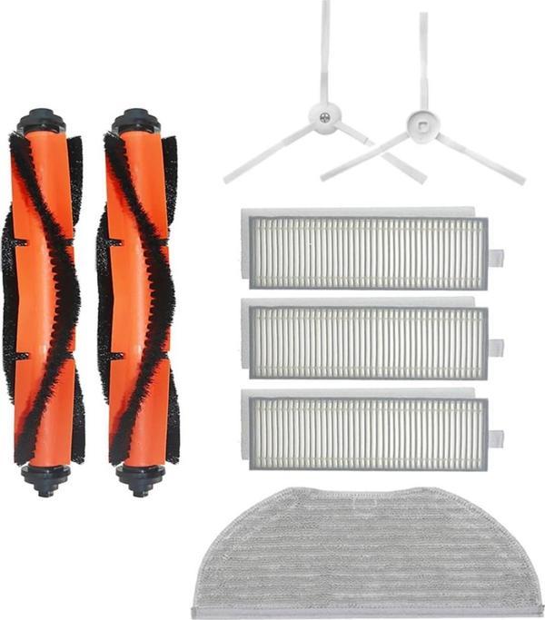Xiaomi Vacuum Mop 2in1 Essential (MJSTG1) Robot Süpürge Uyumlu 8'li Yedek Parça Seti - Image 1