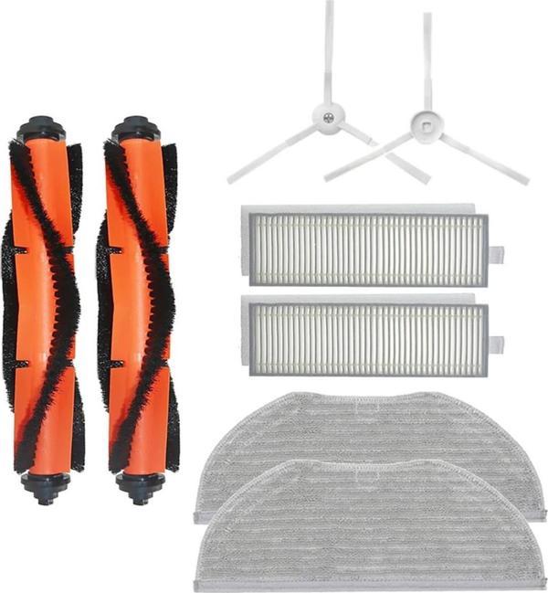 Xiaomi Vacuum Mop 2in1 Essential (MJSTG1) Robot Süpürge Uyumlu 8'li Yedek Parça Seti - Image 1