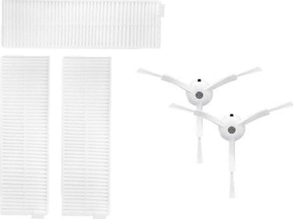 Xiaomi Vacuum Mop 2in1 Essential (MJSTG1)Robot Süpürge Uyumlu  5'li Yedek Parça Seti - Image 1