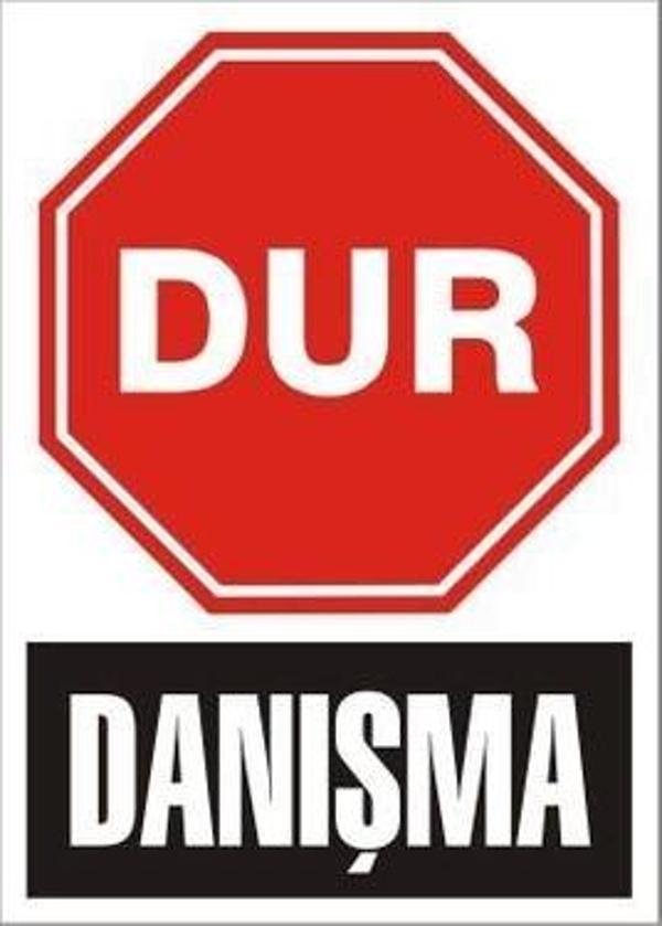 Uyarı Levhası Dur Danışma "1601" - Image 1