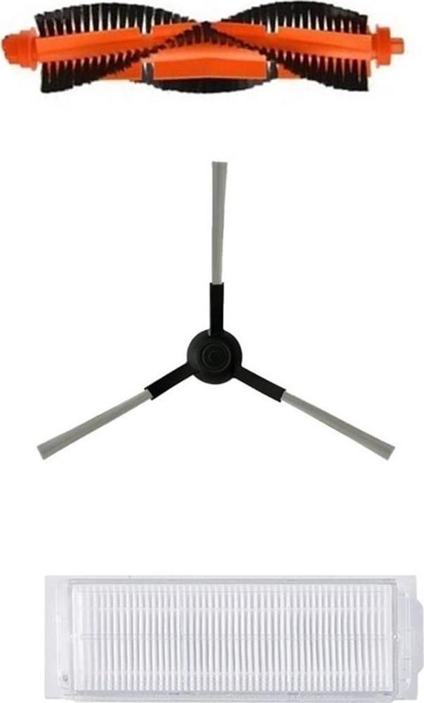 Xiaomi Vacuum Mop 2S (XMSTJQR2S) Robot Süpürge Uyumlu 3'lü - Yedek Parça Seti - Image 1
