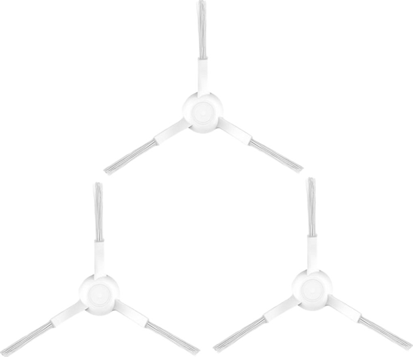 Xiaomi Vacuum Mop 2S (XMSTJQR2S) Robot Süpürge Uyumlu 3'lü Yan Fırça Seti - Image 1