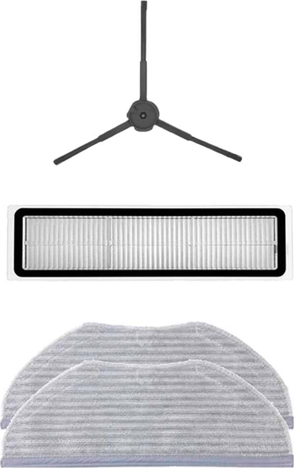 Xiaomi Vacuum Mop S10T (STFCR01SZ) Robot Süpürge Uyumlu 4'lü Yedek Parça Seti - Image 1