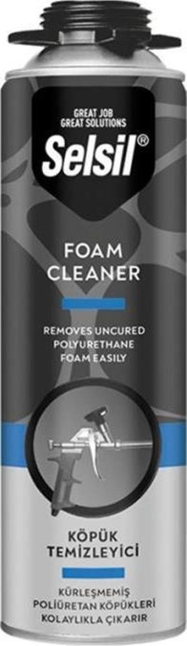 Selsil Foam Cleaner Köpük Temizleyici Spreyi 500ml - Image 1
