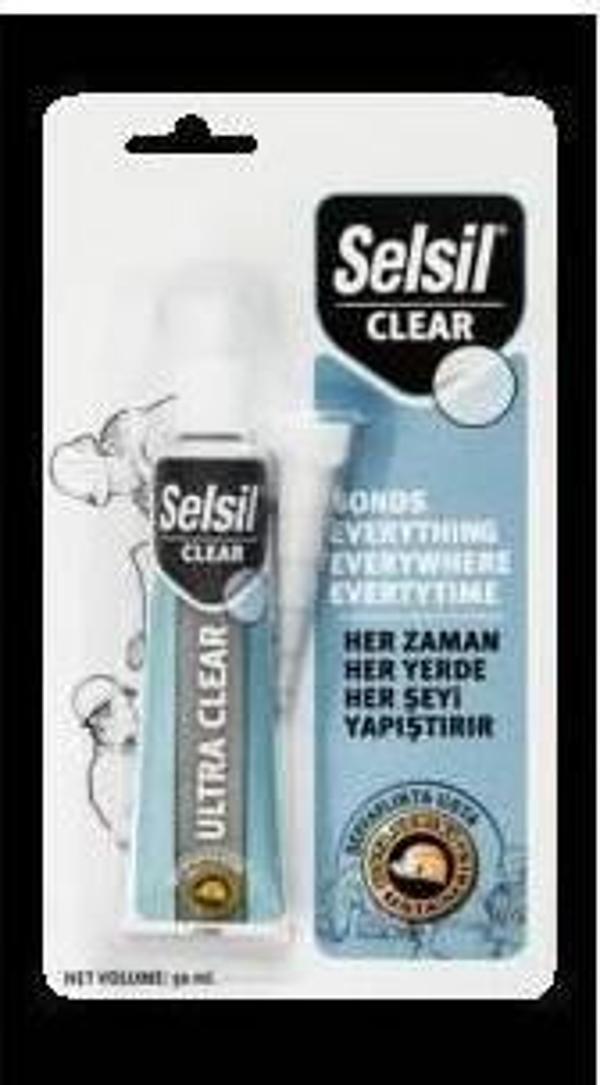 Selsil Ultra Clear Genel Yapıştırıcı 50ml Tüp - Image 1
